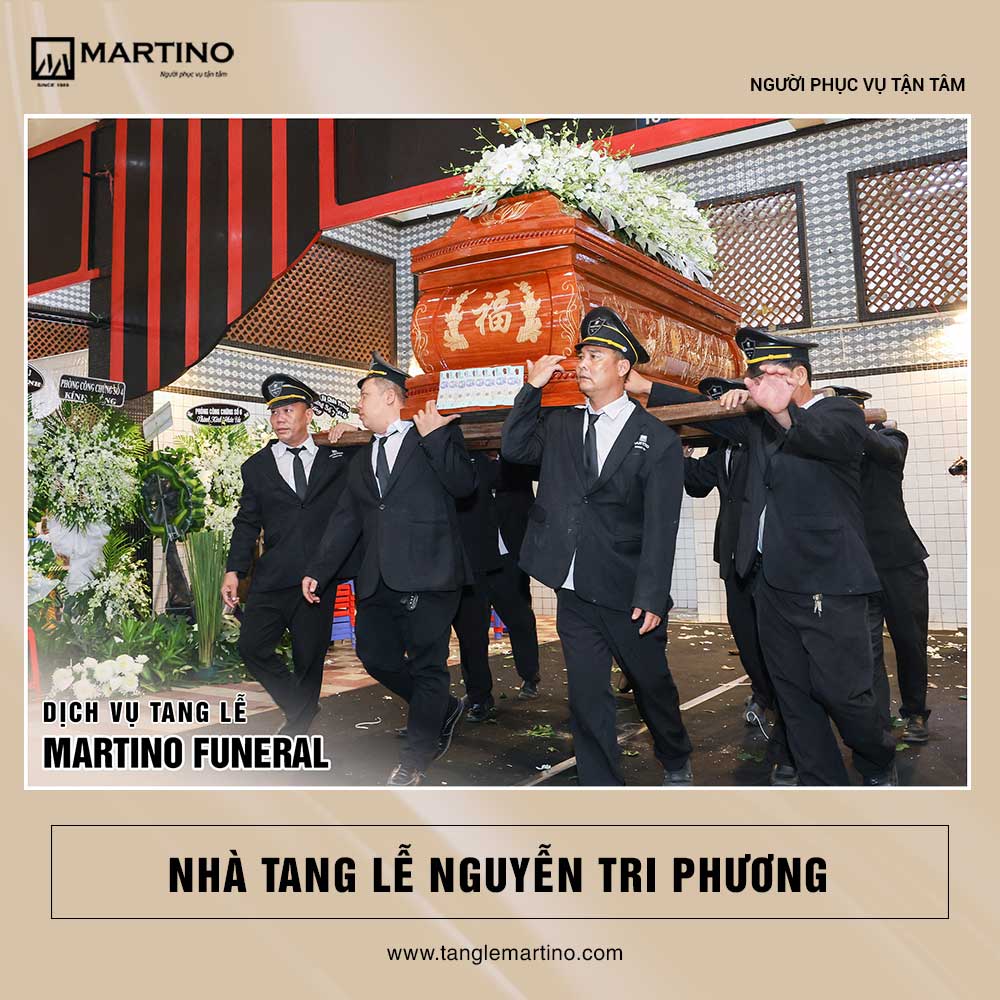 Tổ chức đám tang tại nhà tang lễ Nguyễn Tri Phương